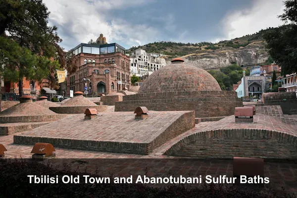 Tbilisi Old Town and Abanotubani Sulfur Baths