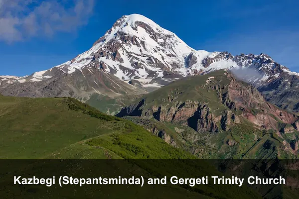 Kazbegi (Stepantsminda) and Gergeti Trinity Church