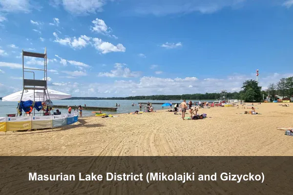 Masurian Lake District (Mikolajki and Gizycko)