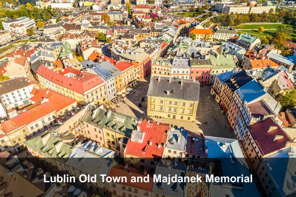 Lublin Old Town and Majdanek Memorial