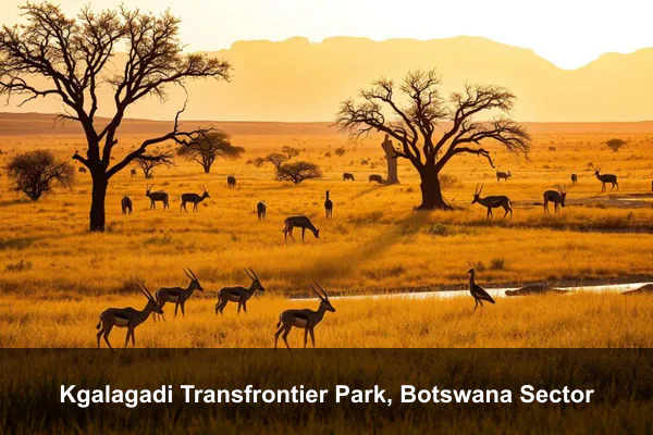 Kgalagadi Transfrontier Park, Botswana Sector
