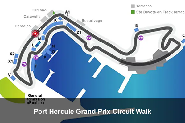 Port Hercule Grand Prix Circuit Walk