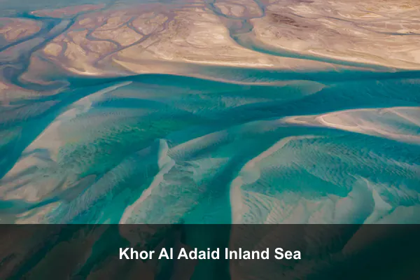 Khor Al Adaid Inland Sea
