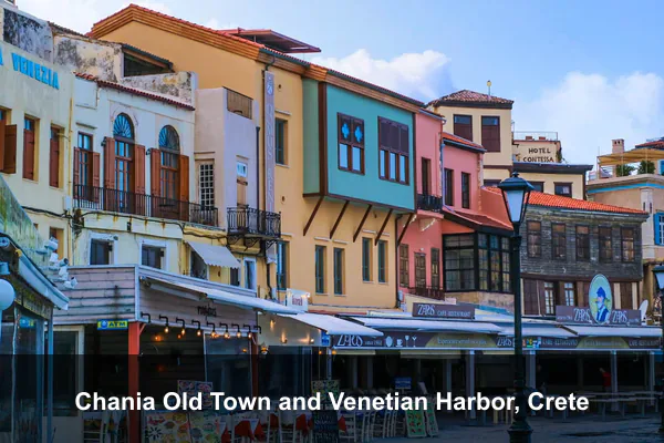 Chania Old Town and Venetian Harbor, Crete