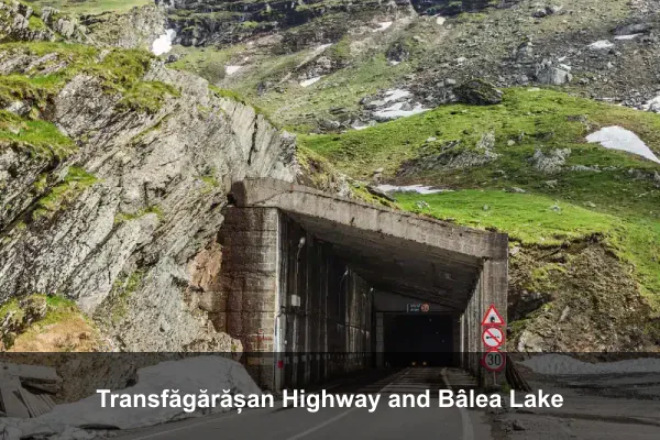 Transfăgărășan Highway and Bâlea Lake