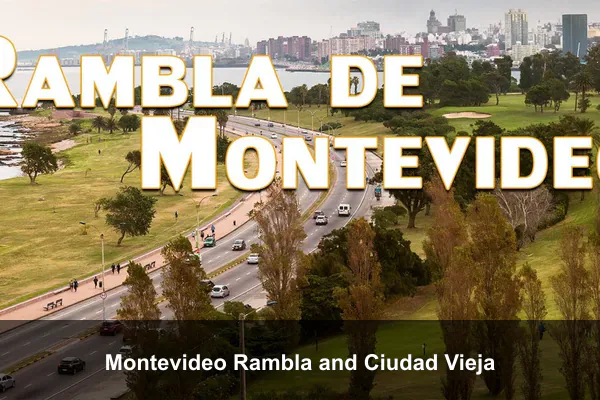 Montevideo Rambla and Ciudad Vieja