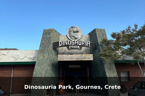 Dinosauria Park, Gournes, Crete
