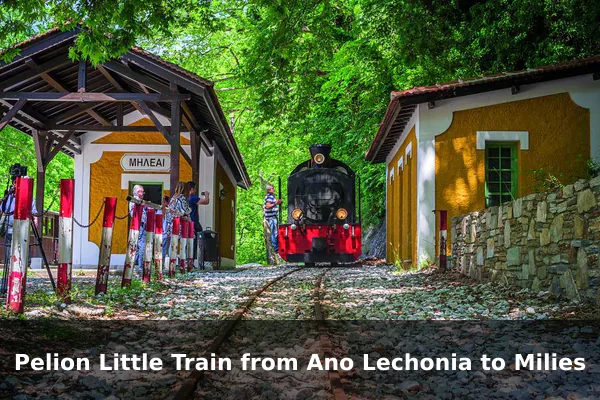 Pelion Little Train from Ano Lechonia to Milies