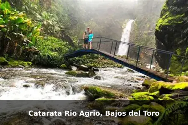 Catarata Rio Agrio, Bajos del Toro