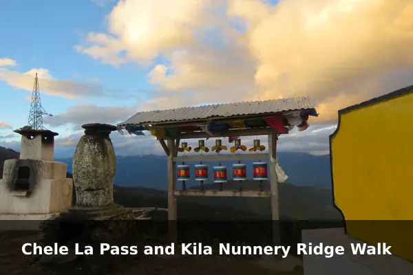 Chele La Pass and Kila Nunnery Ridge Walk