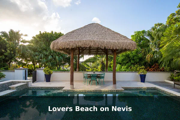 Lovers Beach on Nevis