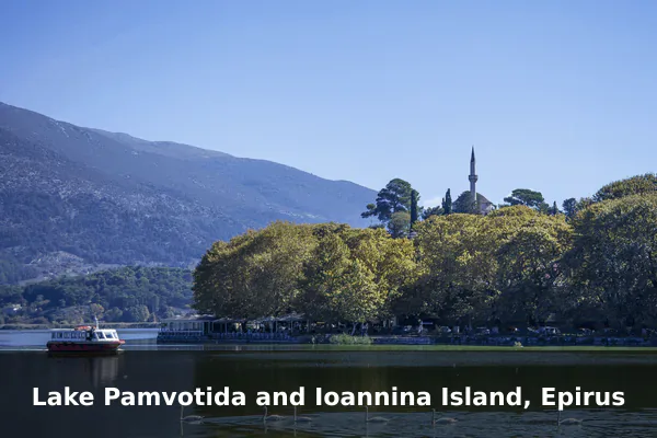 Lake Pamvotida and Ioannina Island, Epirus