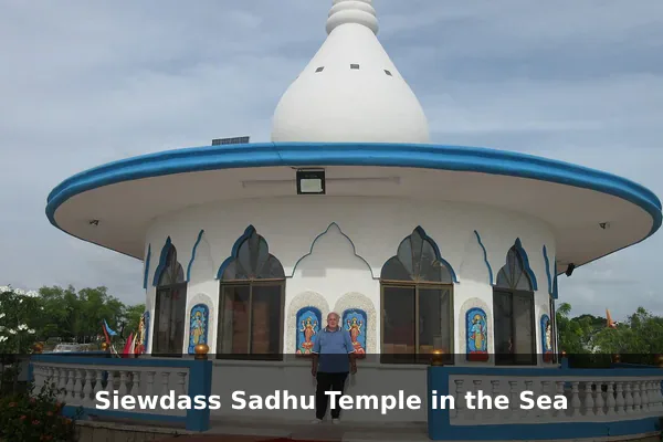 Siewdass Sadhu Temple in the Sea