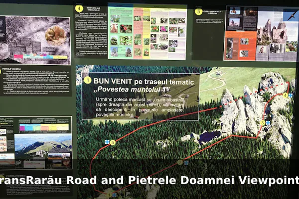 TransRarău Road and Pietrele Doamnei Viewpoints