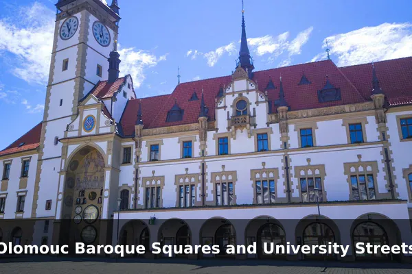 Olomouc Baroque Squares and University Streets
