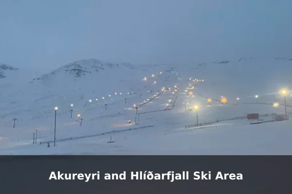 Akureyri and Hlíðarfjall Ski Area