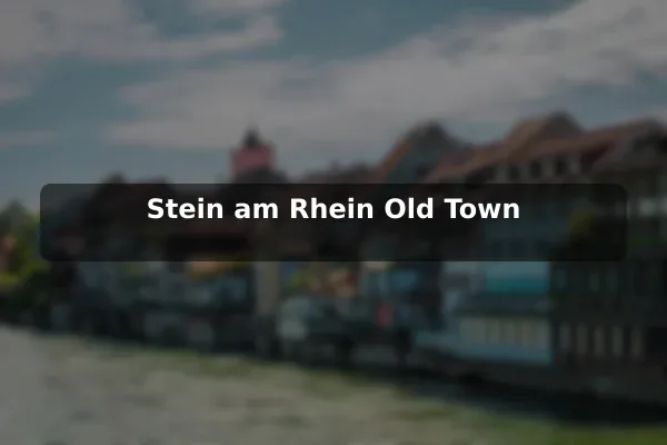 Stein am Rhein Old Town