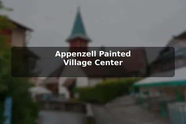 Appenzell Painted Village Center