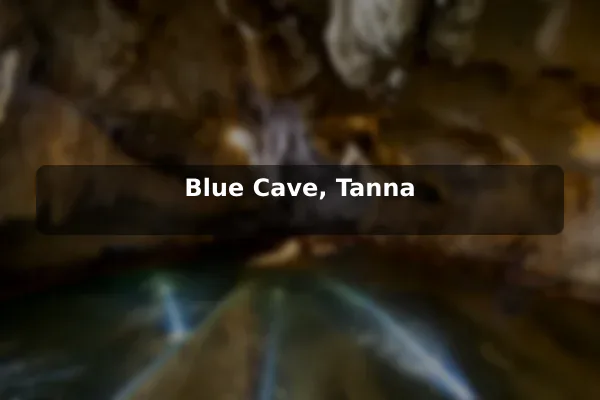 Blue Cave, Tanna
