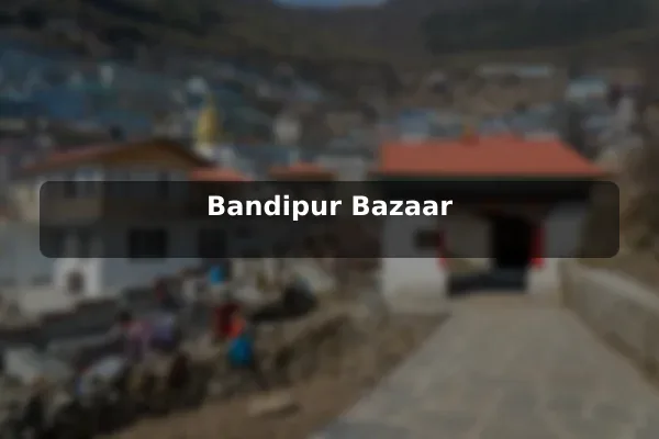 Bandipur Bazaar