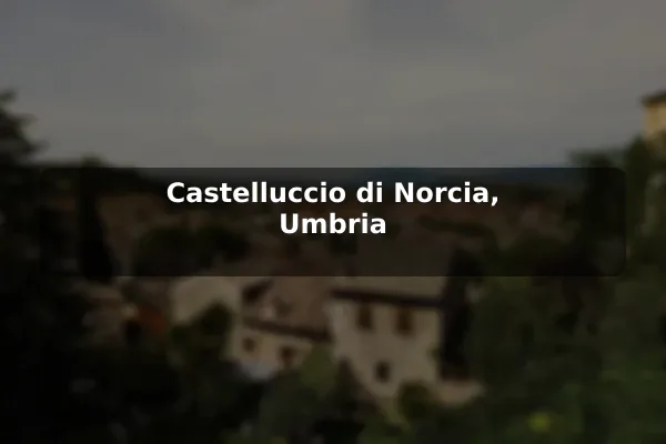 Castelluccio di Norcia, Umbria