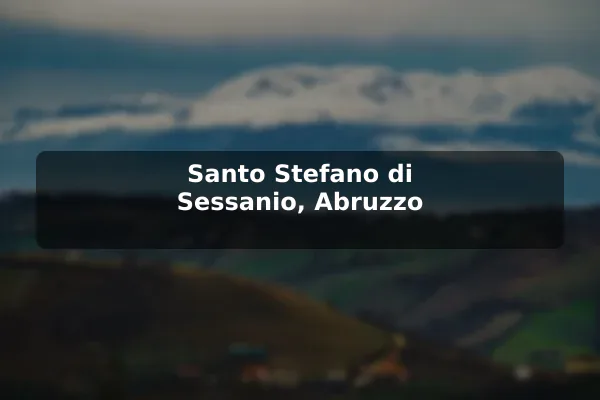 Santo Stefano di Sessanio, Abruzzo
