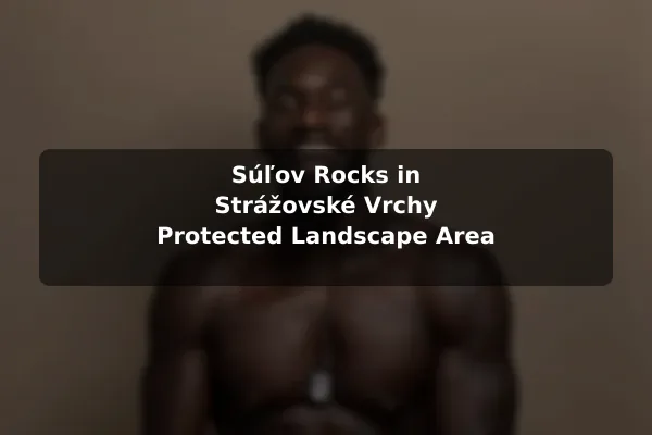 Súľov Rocks in Strážovské Vrchy Protected Landscape Area