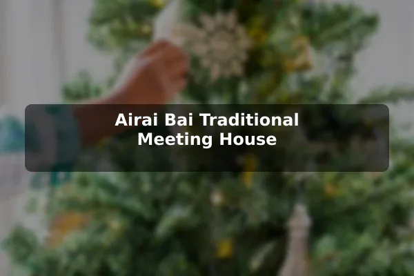 Airai Bai Traditional Meeting House