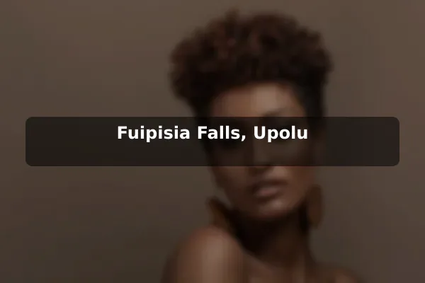 Fuipisia Falls, Upolu