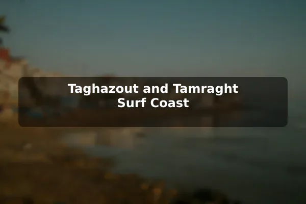 Taghazout and Tamraght Surf Coast