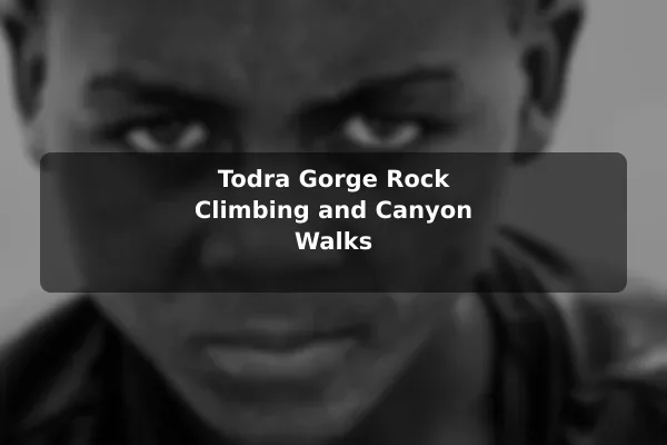 Todra Gorge Rock Climbing and Canyon Walks