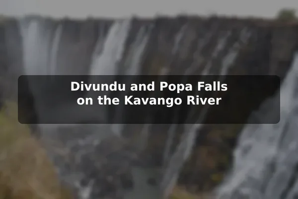 Divundu and Popa Falls on the Kavango River