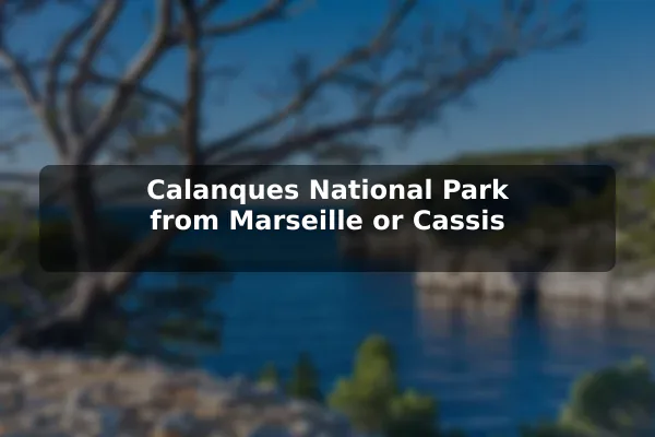 Calanques National Park from Marseille or Cassis