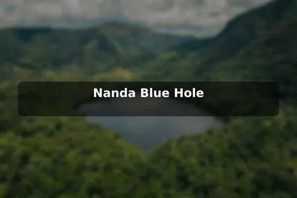 Nanda Blue Hole