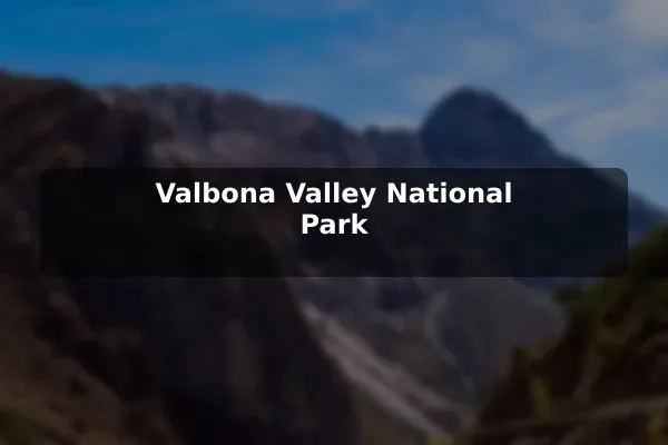 Valbona Valley National Park
