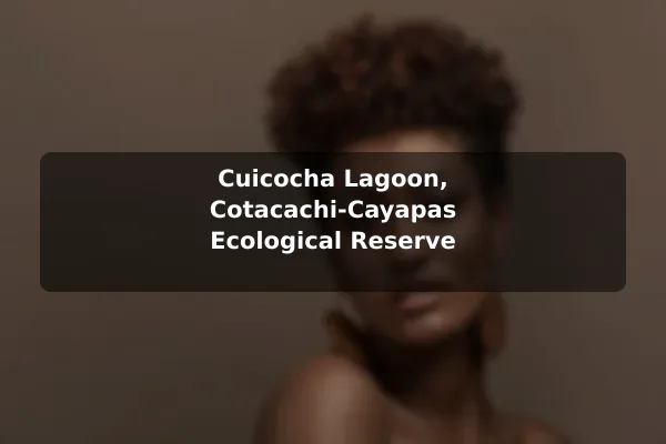 Cuicocha Lagoon, Cotacachi-Cayapas Ecological Reserve