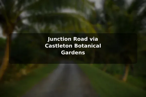 Junction Road via Castleton Botanical Gardens
