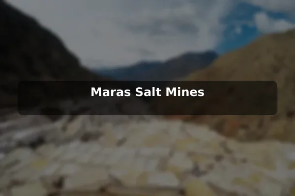 Maras Salt Mines