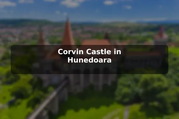 Corvin Castle in Hunedoara